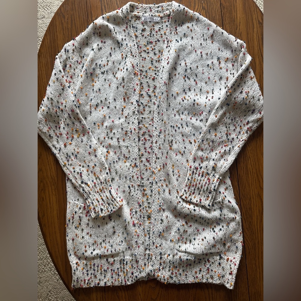 Chic Multicolor Women's Cardigan